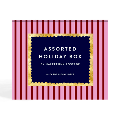Assorted Merry and Bright Boxed Holiday Cards