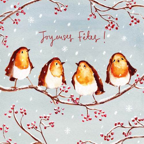Joyeuses Fetes Card