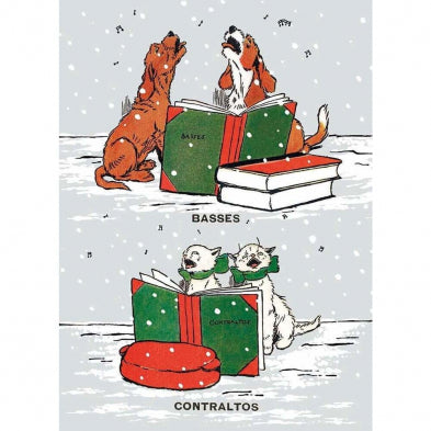 Basses And Contraltos Boxed Holiday Cards