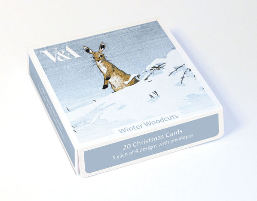 Winter Woodcuts Boxed Holiday Cards