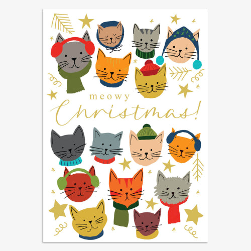 Meowy Christmas Card