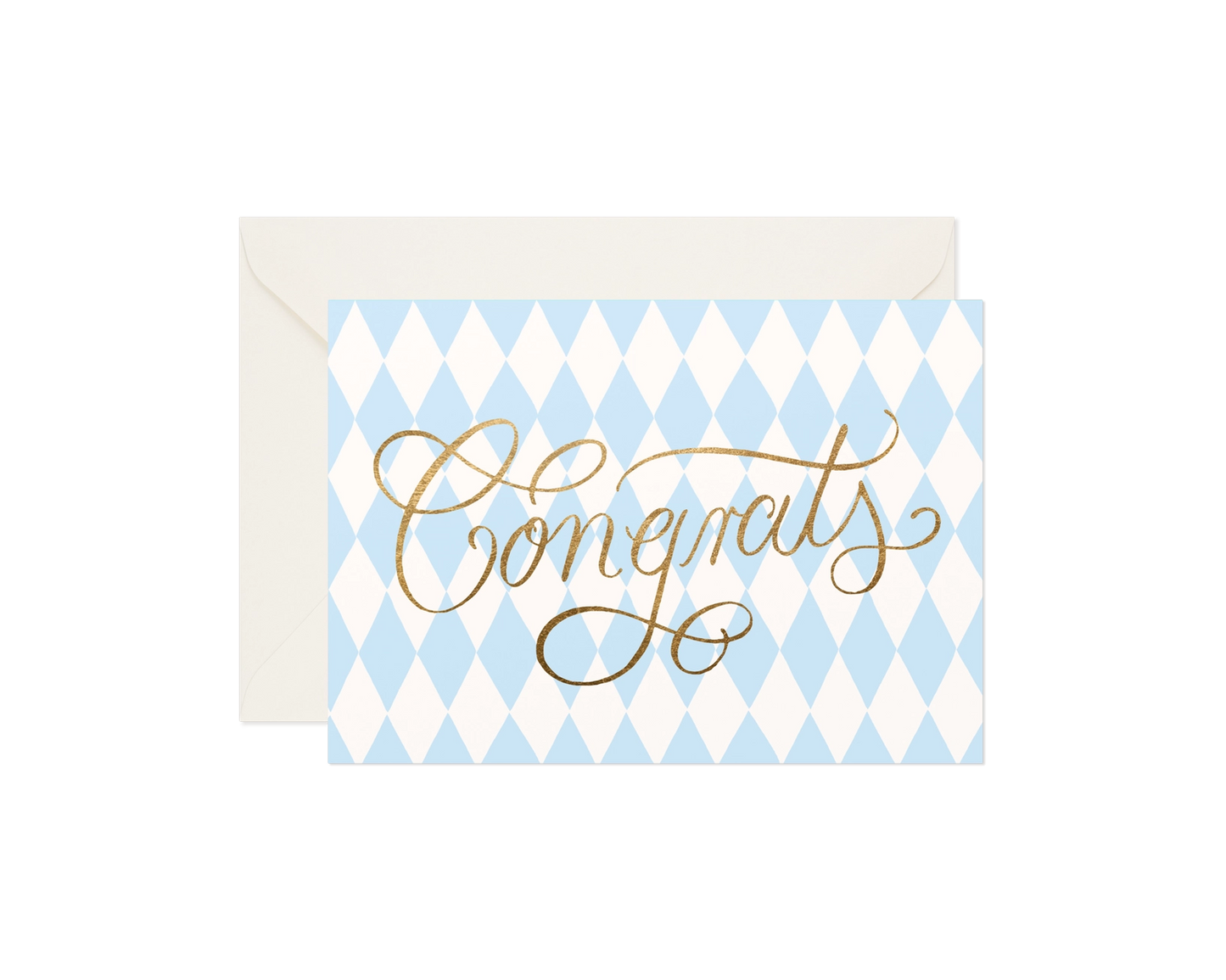 Congrats With Gold-foil Greeting Card