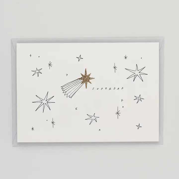 Superdad Hand Finished Father'S Day Card