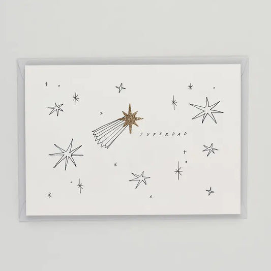 Superdad Hand Finished Father'S Day Card