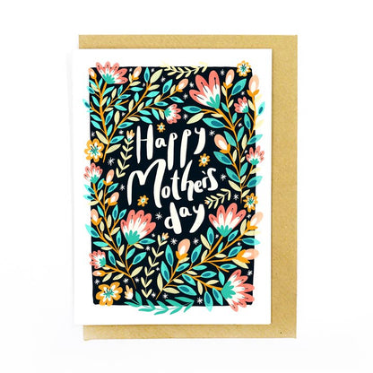 Happy Mother's Day Folk Card