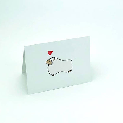 Sheepy Love Valentine'S Day Card