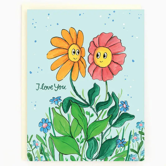 Flower Couple Card