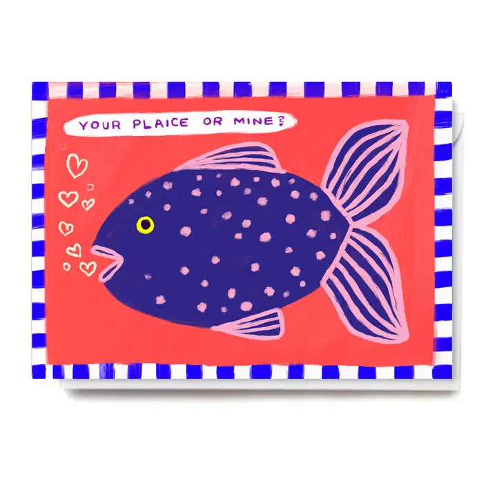 Your Plaice Or Mine Card