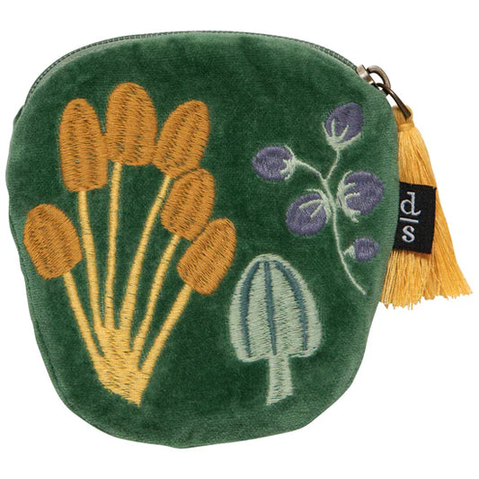 Wildgro Embroidered Coin Pouch