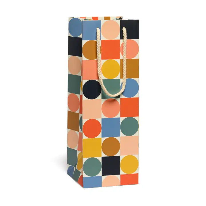 Circles and Squares Booze Bag