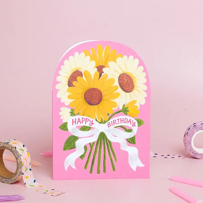 Sunflowers Birthday Greeting Card
