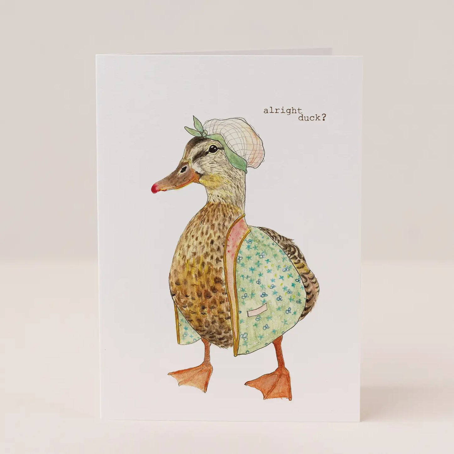 Alright Duck Card