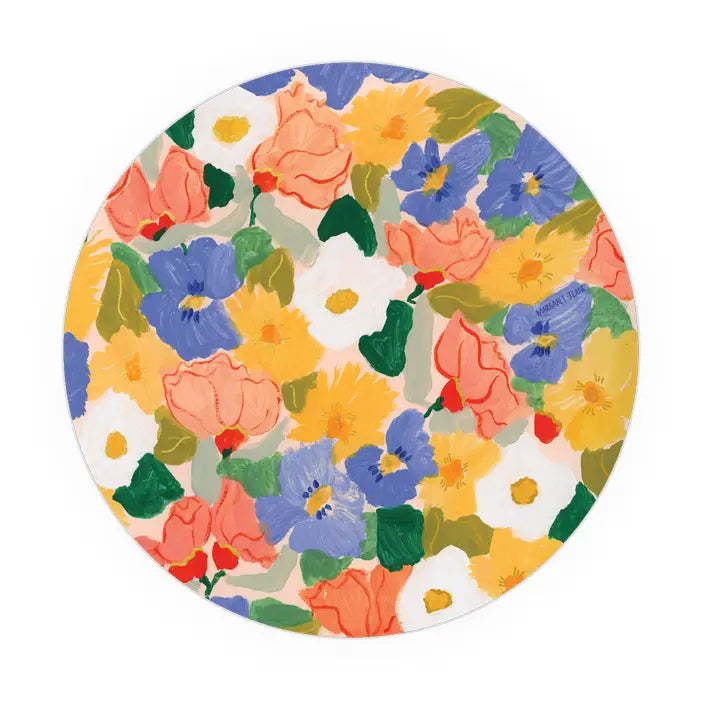 Flower Power Seedlings Coaster