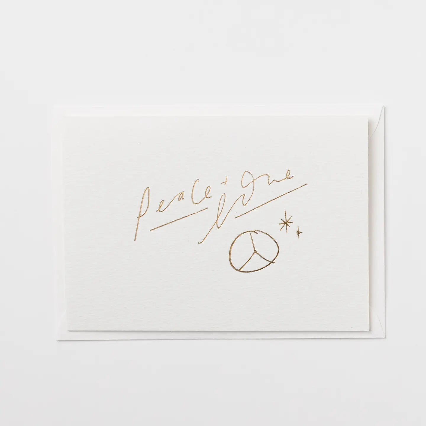 Peace + Love Card