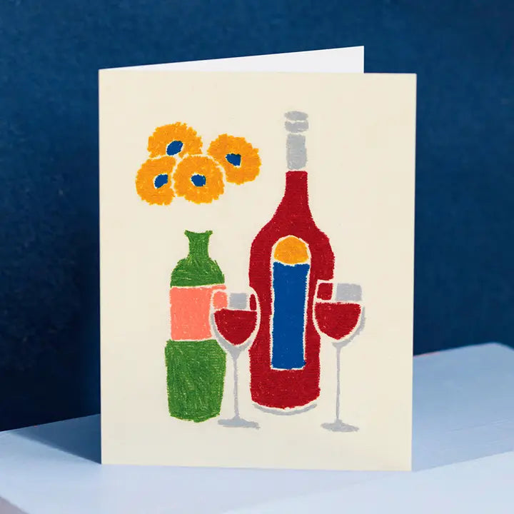 Tous Nos Sens Greeting Card
