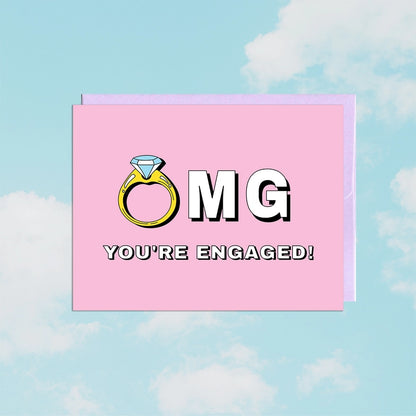 OMG Engaged! Card