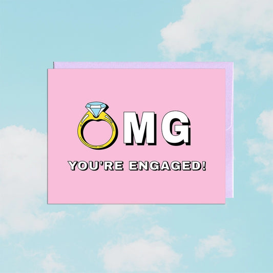 OMG Engaged! Card