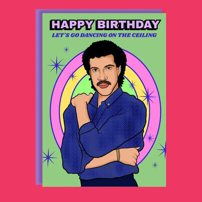 Dancing On The Ceiling Birthday Greeting Card