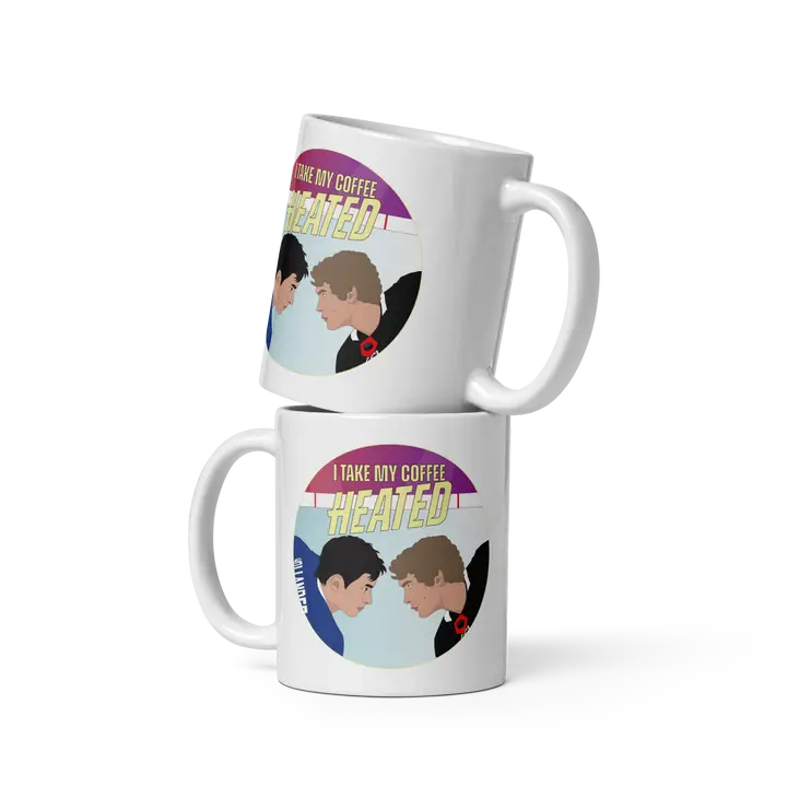I Take My Coffee Heated Mug - Heated Rivalry Inspired Mug
