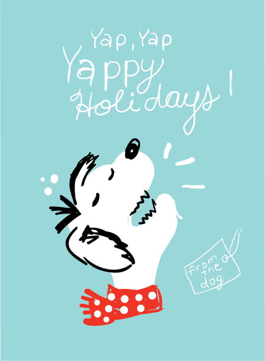 Yap Yap Yappy Holiday Card