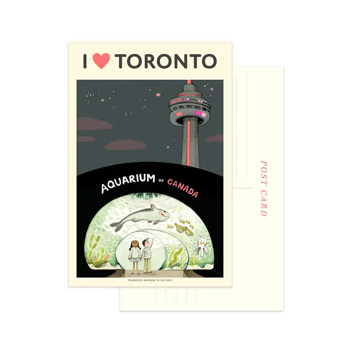 Toronto Aquarium Postcard