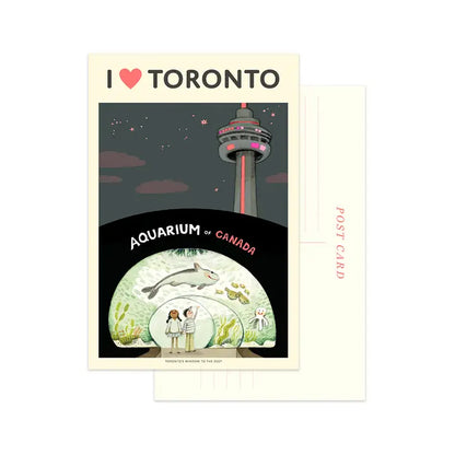 Toronto Aquarium Postcard