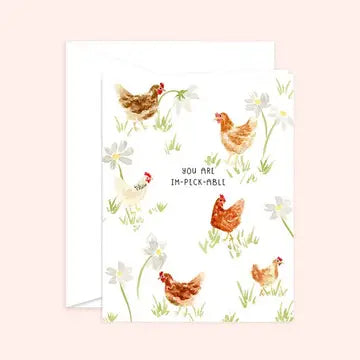 You are Im-peck-able Card