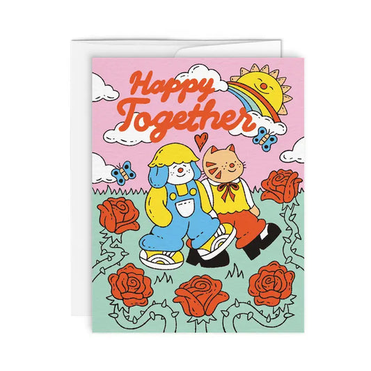 Happy Together Greeting Card