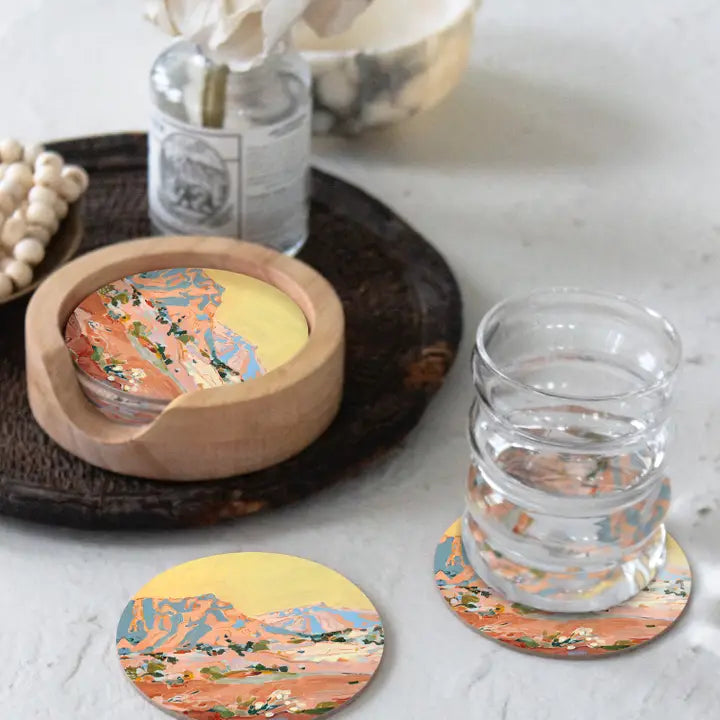 Shadow Rocks Seedlings Coaster