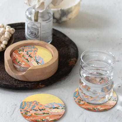 Shadow Rocks Seedlings Coaster