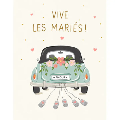 Vive Les Maries Card