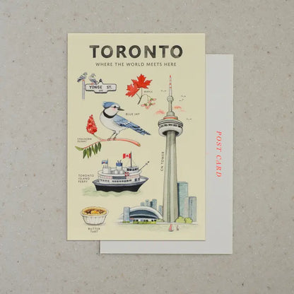 Toronto Icons: Blue Jay Postcard
