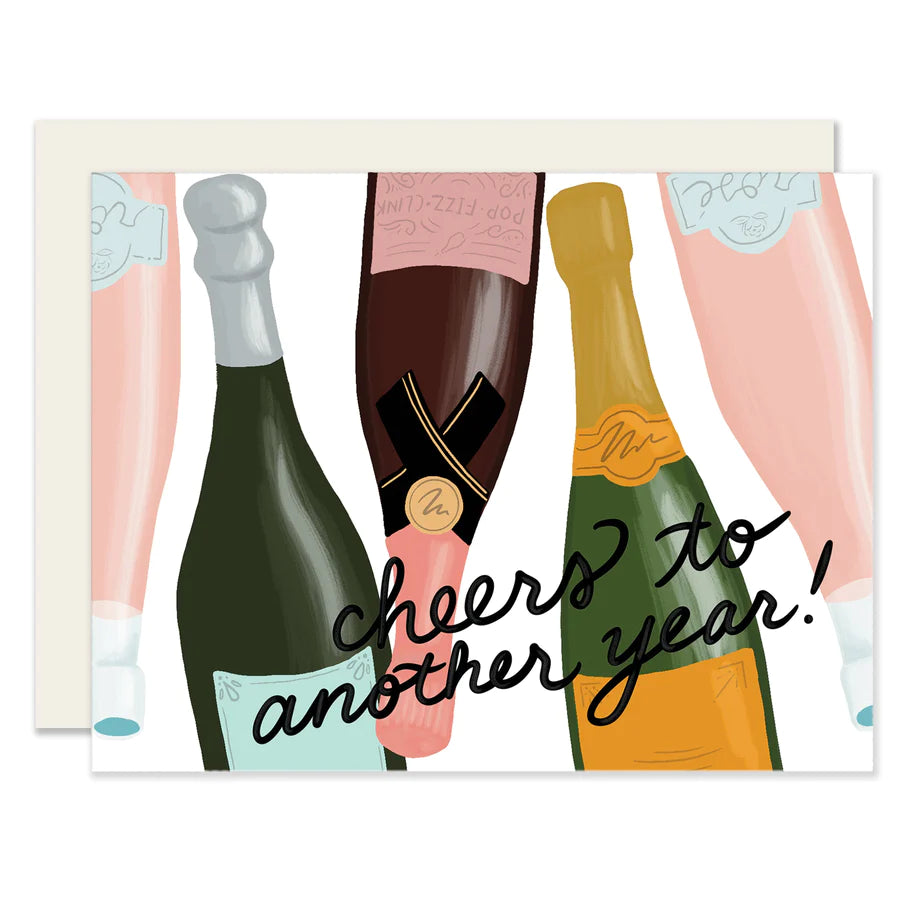 Champagne Birthday Card