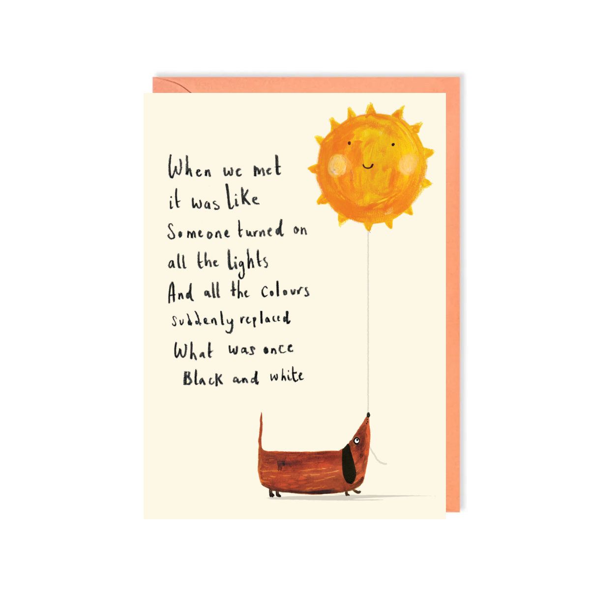 When We Met Card