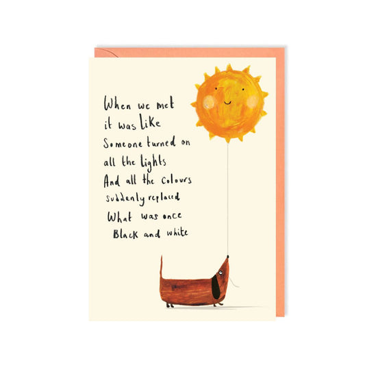 When We Met Card