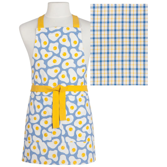 Eggs Apron & Dishtowel Set