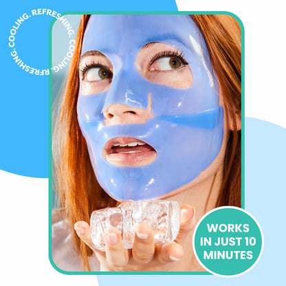 Serve Chilled On Ice Firming Hydrogel Mask -Single