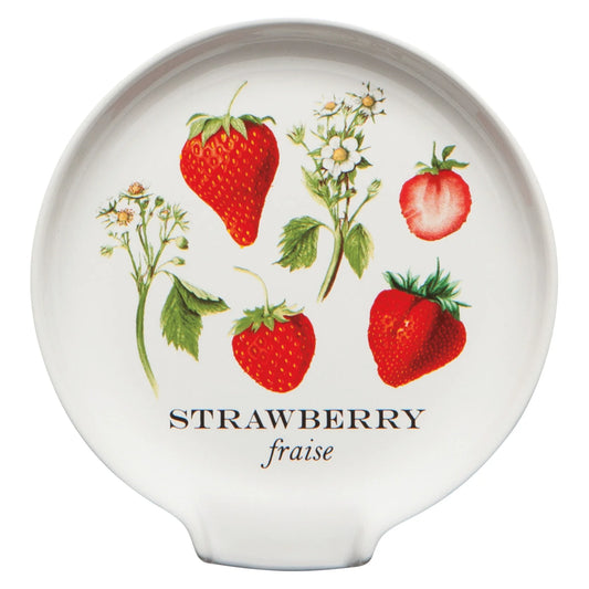 Vintage Strawberries Spoon Rest