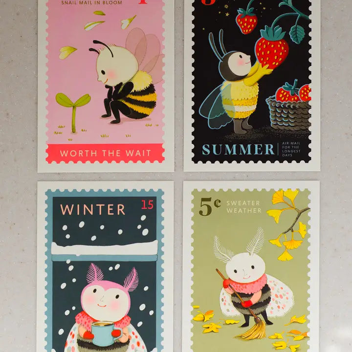 Autumn Soft Sweep Postcard