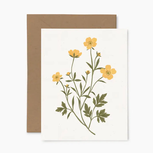 Buttercup Greeting Card