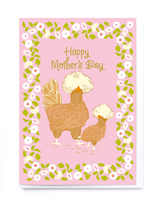 Chicken Mother's Day Card