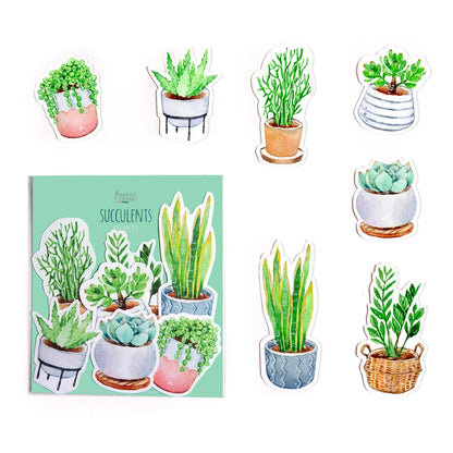 Succulents Sticker Set