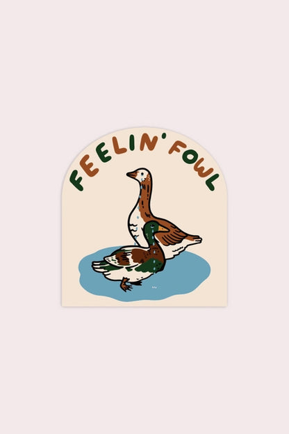 S63 Fowl Vinyl Sticker
