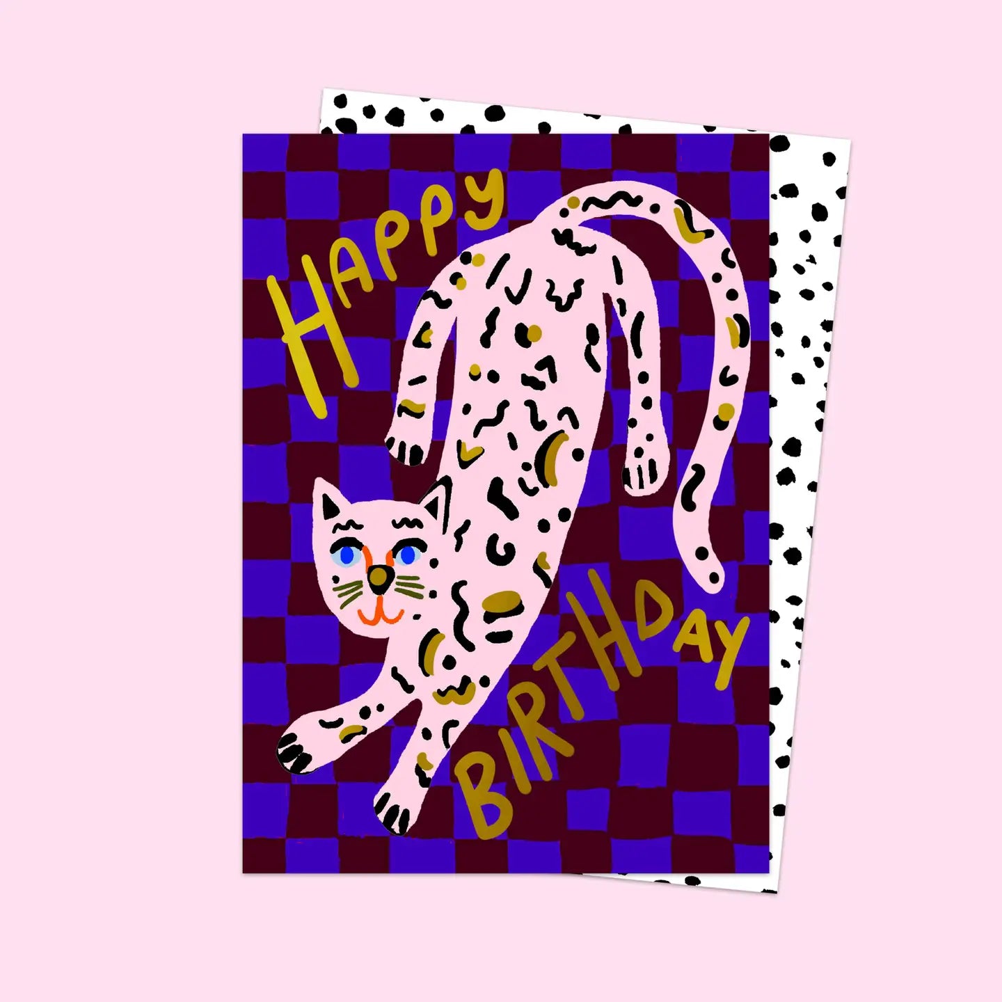 Happy Birthday Cheetah Card