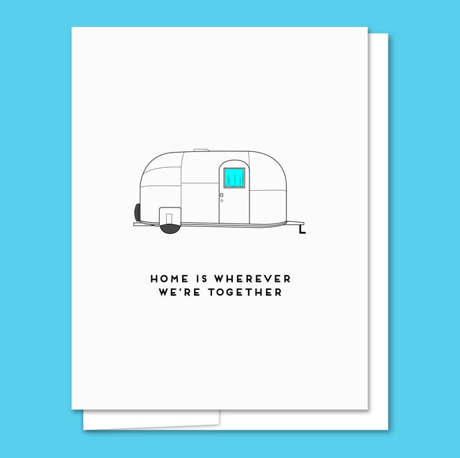 Airstream Letterpress Card