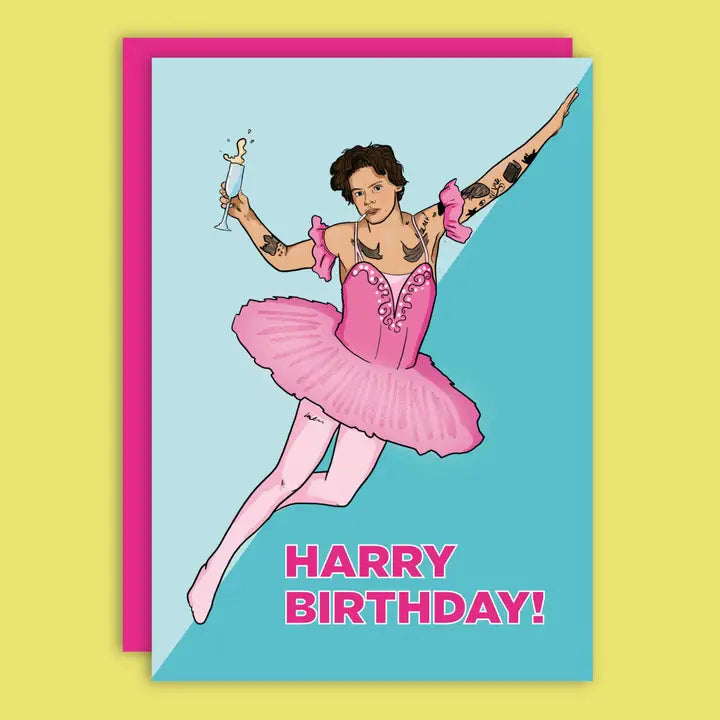 Harry Birthday! Greeting Card
