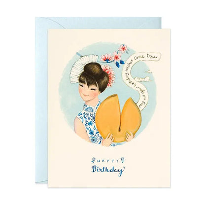 Fortune Cookie Birthday Greeting Card