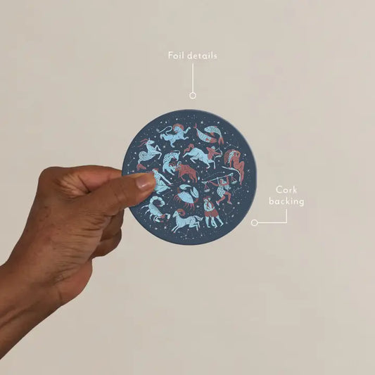 What's Your Sign Seedlings Coaster