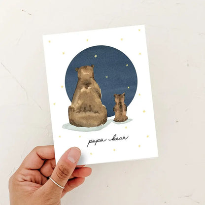 Papa Bear Father's Day Card