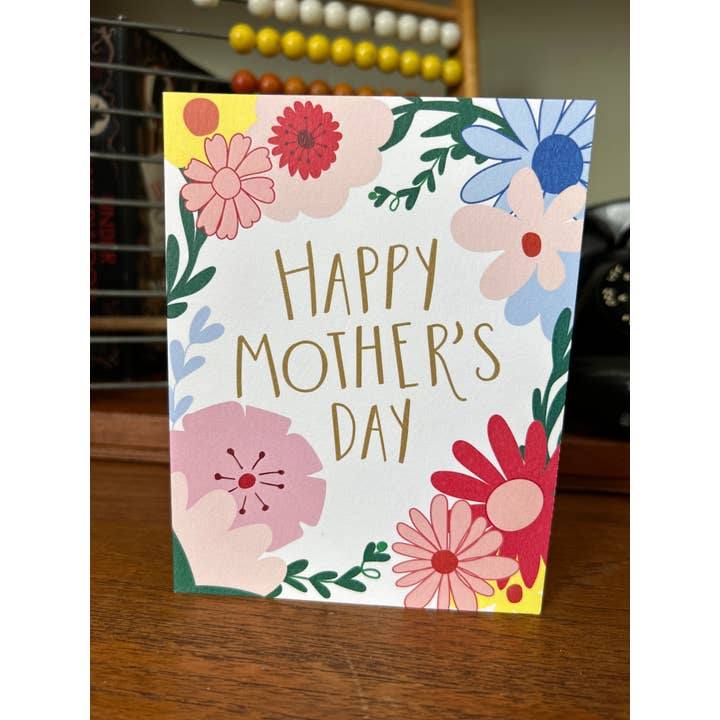 Mother's Day Floral Greeting Card